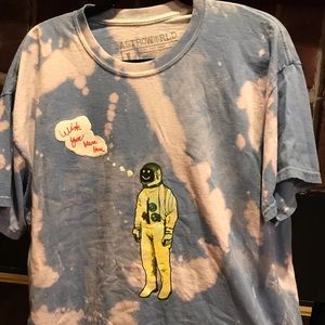 Rare Travis Scott Astroworld Tour Tye Dye shirt